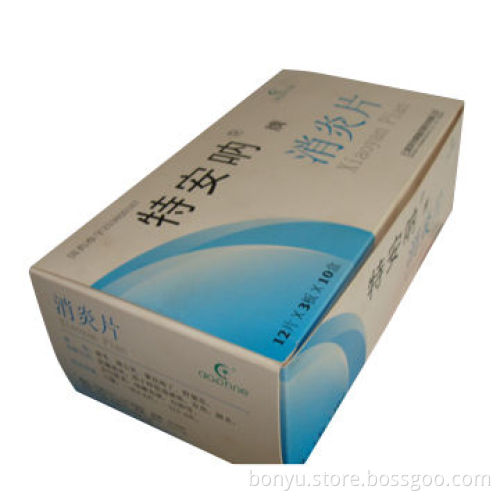 Medicine packaging box, eco-friendly,suitable for medicine or pill packaging,strict quality control